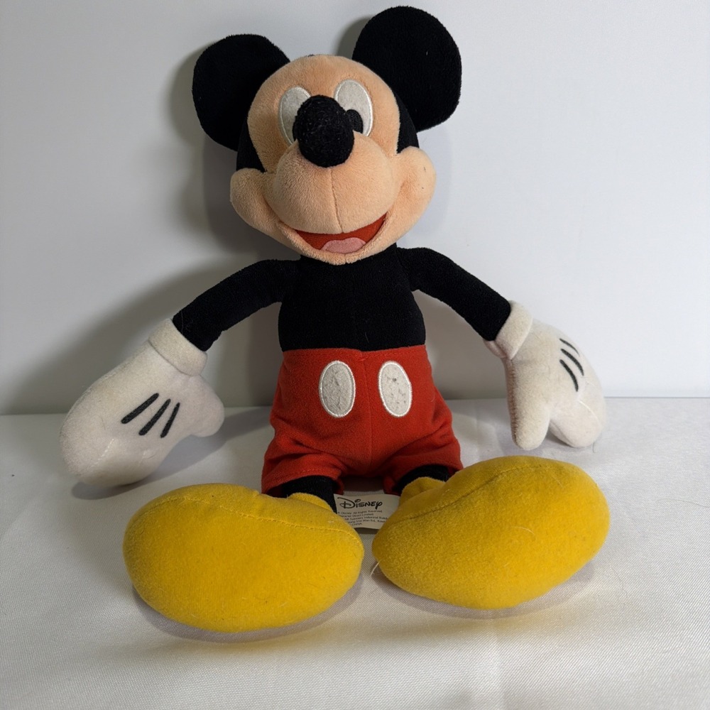 Disney Mickey Mouse 14" Plush Stuffed Animal Toy Classic